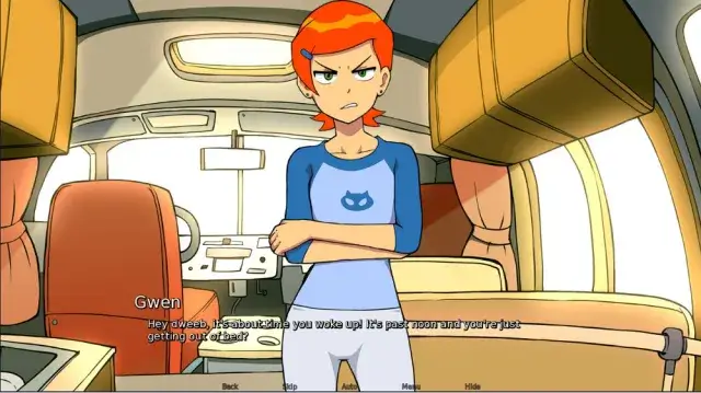Ben 10 a day with gwen